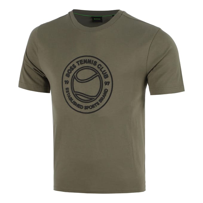 BOSS Join Logo T-shirt Heren-kaki