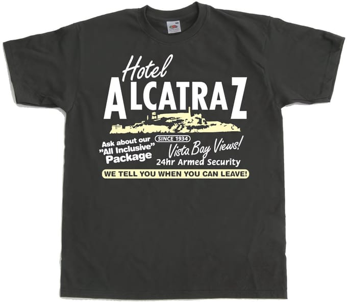 Hybris Hotel Alcatraz T-shirt SH-1-10860-LFH1-11