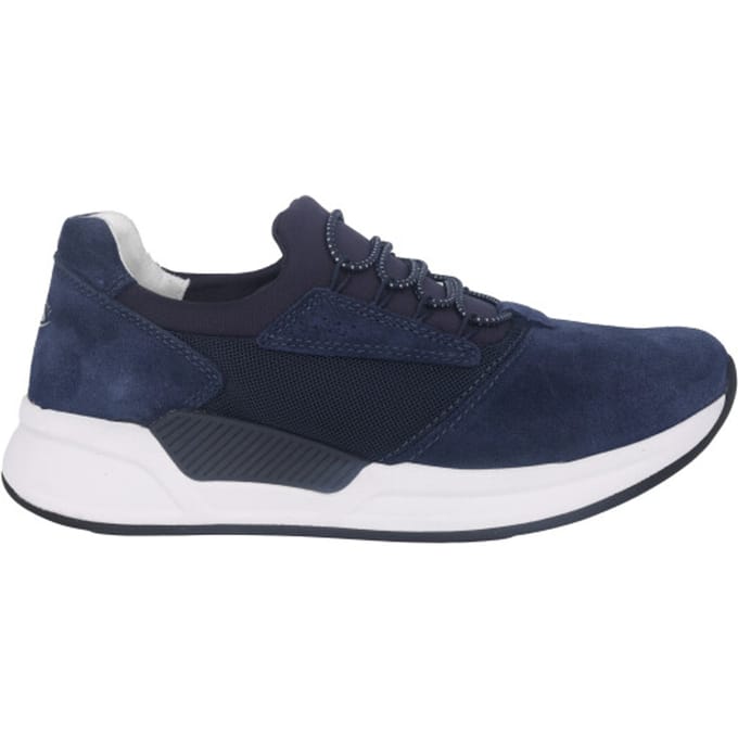Gabor rollingsoft sensitive 26.951.36 - dames rollende wandelsneaker - Blauw - maat 37 (EU) 4 (UK)