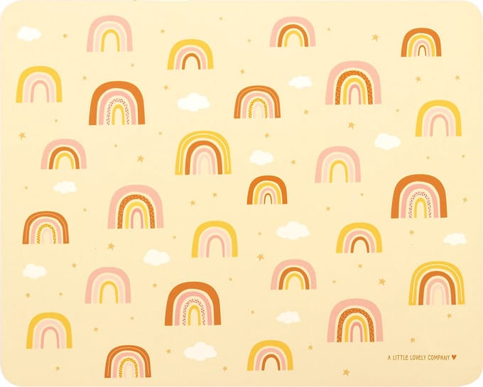 A Little Lovely Company - Placemat voor kinderen - Regenbogen