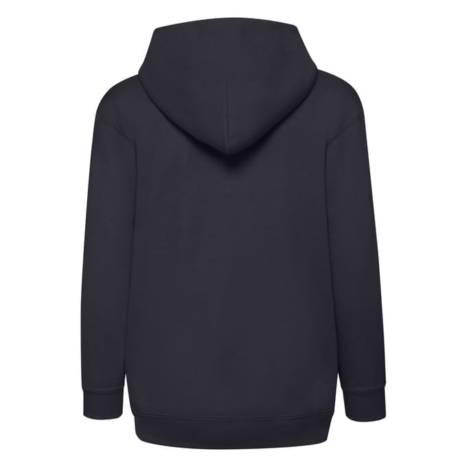 Fruit of the Loom Kinder/Kids Classic Full Zip Hoodie (Deep Navy)