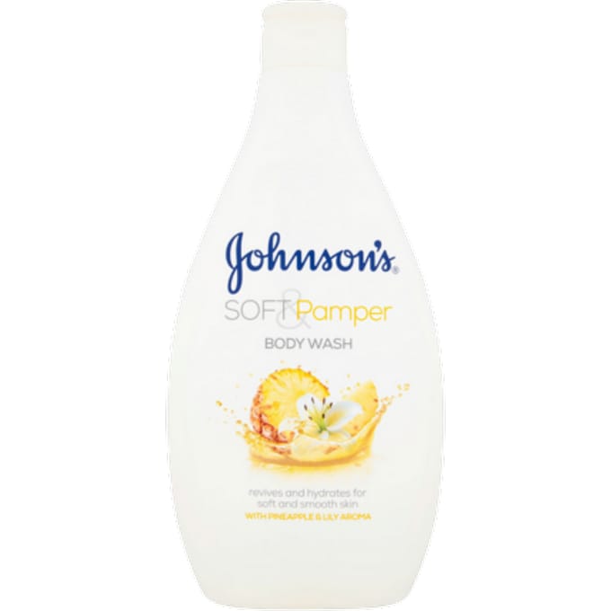 Johnson's Soft &amp; Pamper Body Wash 400 ml