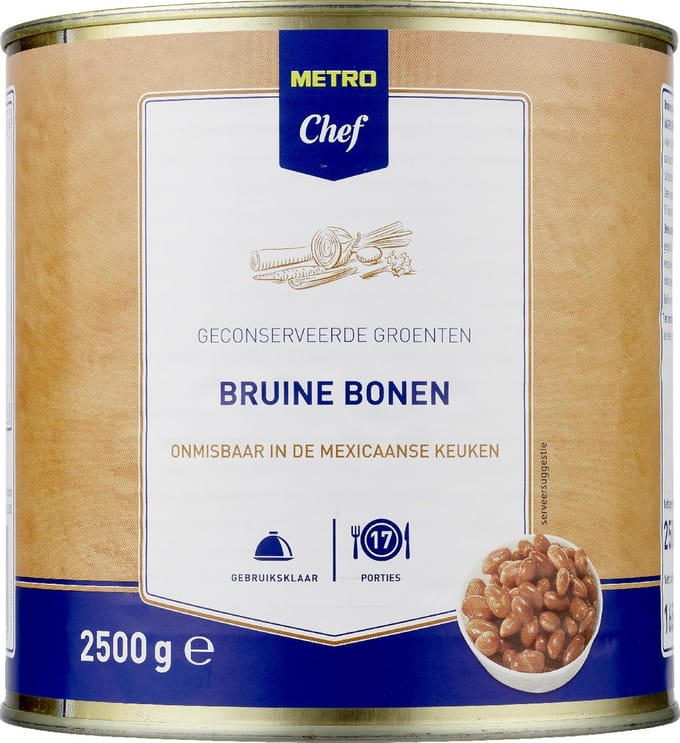 METRO Chef Bruine bonen 2,5 kg