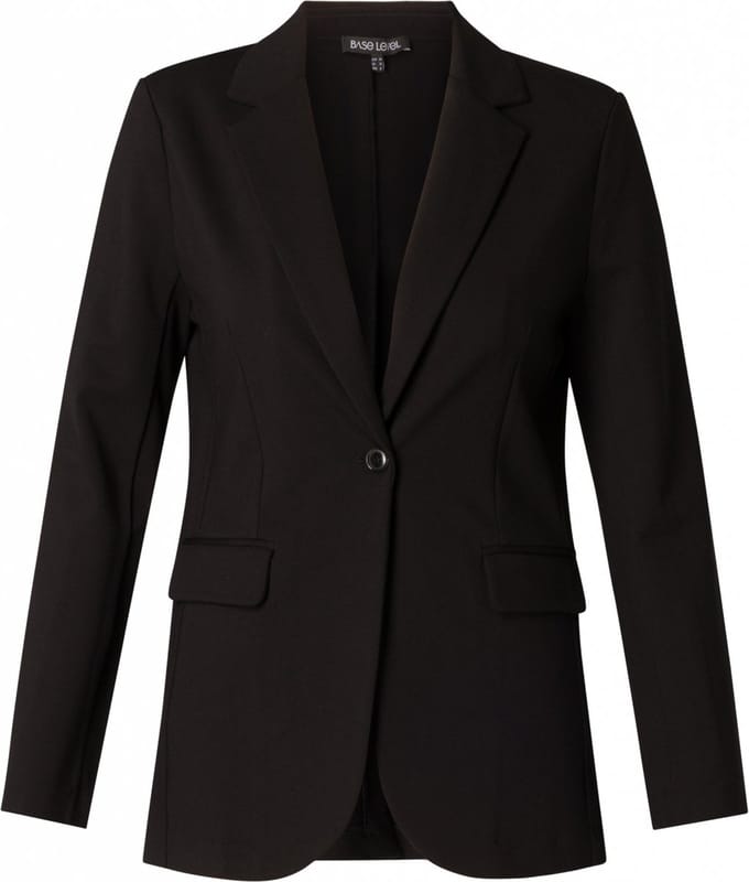 BASE LEVEL CURVY Yacey Blazers - Black - maat X-0(44)