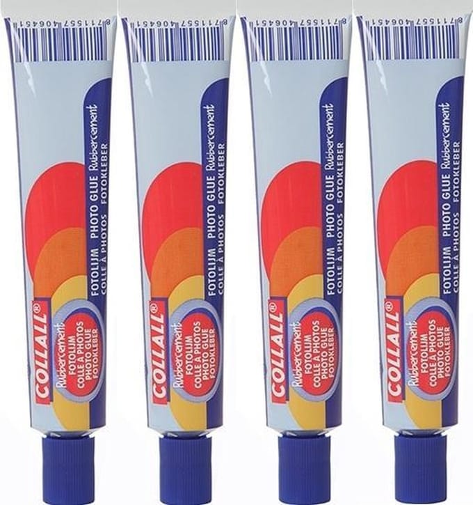 Collall fotolijm 4 tubes inhoud 50 ml