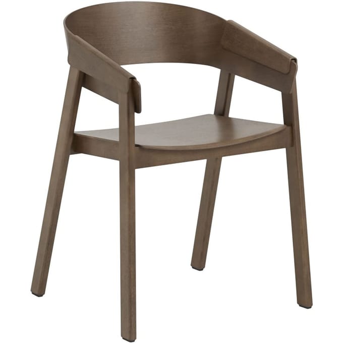 Muuto Cover stoel - donkerbruin