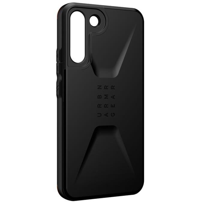 UAG Civilian Backcover voor de Samsung Galaxy S22 Plus - Zwart