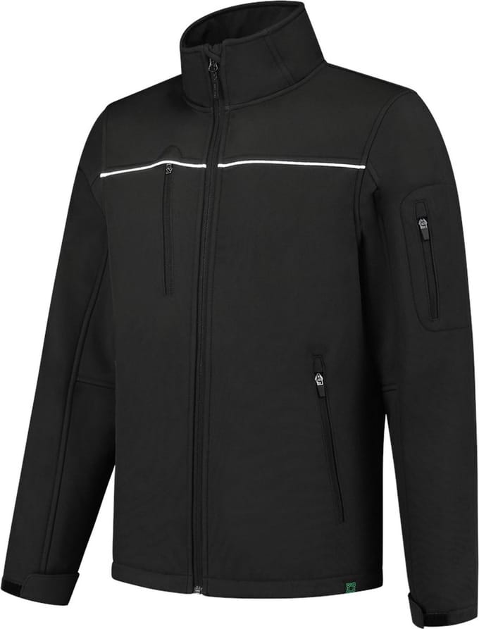 Tricorp 402701 Softshell Luxe Rewear - Zwart - M