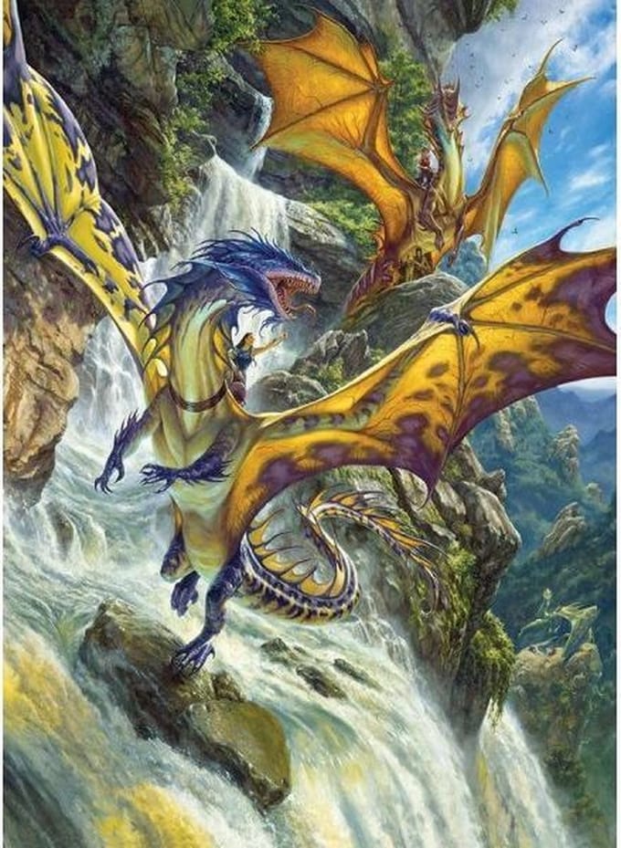 Cobble Hill Legpuzzel Drakenwaterval 1000 stukjes