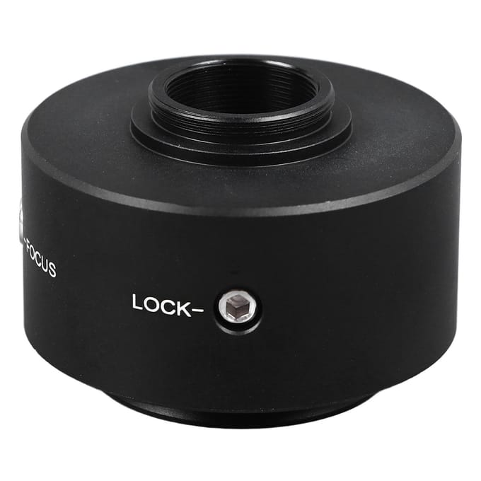 Microscoop Camera Adapter 0.5X C-Mount Lens Adapter voor Olympus AX CX BX MX CX2 BX2 SZX Serie black