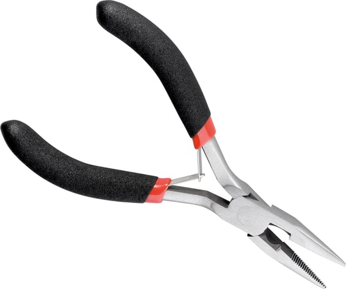 Goobay Tools Elektronicatang 125 mm van gehard staal met dubbele bladveer