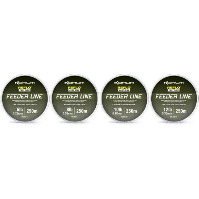 Korum Reflo Feederline 250m - Maat : 0.30mm