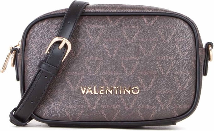 VALENTINO Schoudertas Lady Re Camera Bag Moro / Nero Bruine