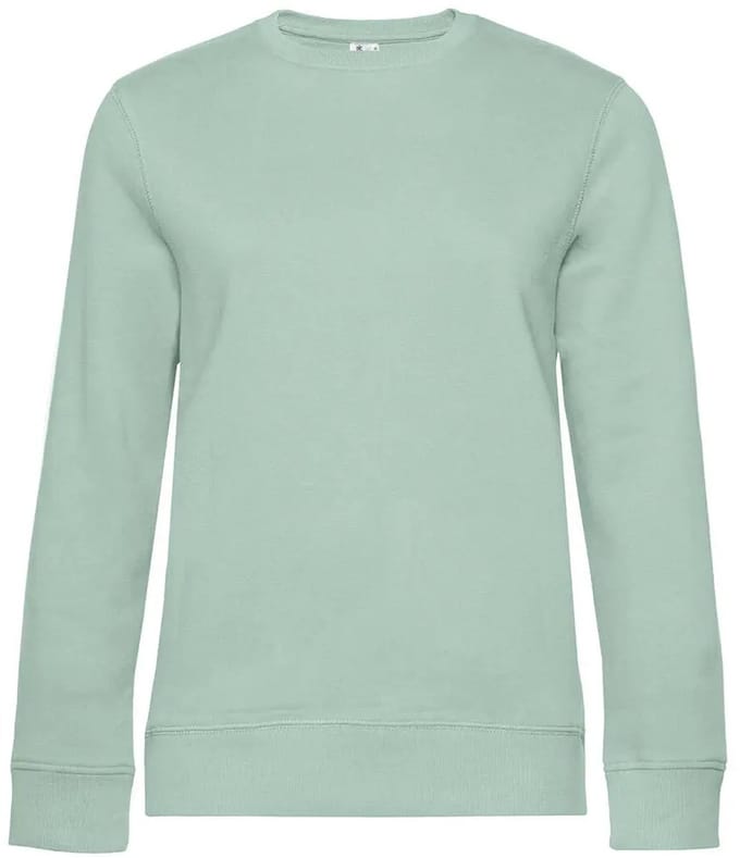 Dames sweatshirt met ronde hals B&C Queen