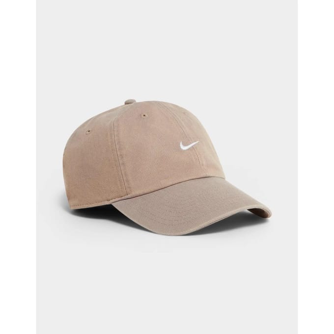 Nike Ongestructureerde denim pet Club - Grijs- Dames, Grijs One Size