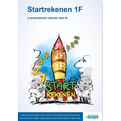 Startekenen 1f / Deel B Rekenen / Leerwerkboek - Sander Heebels