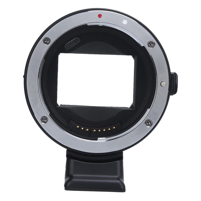 VILTROX EFE5 Autofocus Lensadapter voor OLED EF EFS Lens naar NEX Mount voor Sony A9 A7 gray