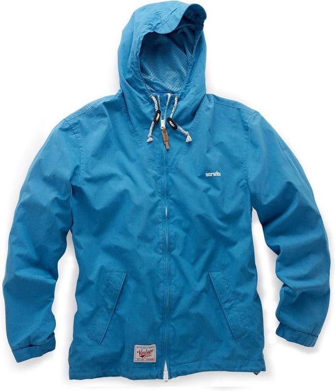 Scruffs Zip-Thru Mac-Blauw-L