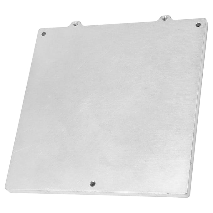 Verwarmd Bed Ondersteuningsplaat Aluminiumlegering Z-assen Ondersteuningsplaat voor Voron V0 V0.1 3D-printer white