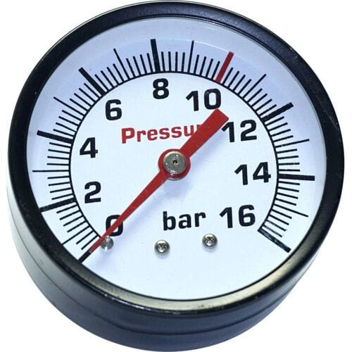 Aerotec Manometer 9052071 Aansluiting (manometer): Achterkant Schroefdraad (buiten) 1/4 1 stuk(s)