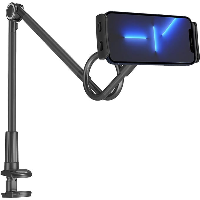 Wozinsky Long Flexible Phone and Tablet Holder Black (WTHBK5)