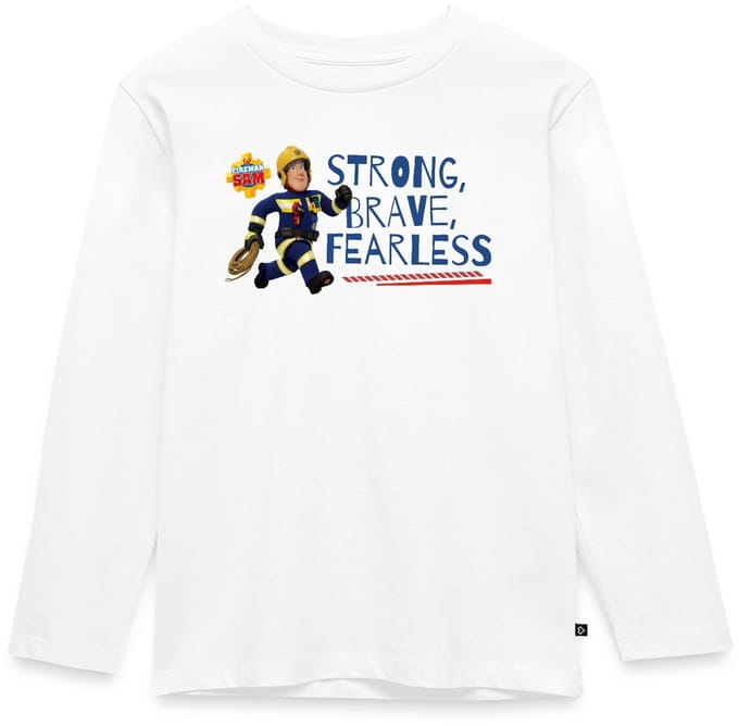 Brandweerman Sam Strong, Brave, Fearless Premium T-Shirt Kinderen