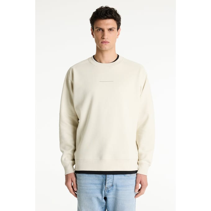 CHASIN Ido Sweater Silver Birch Maat: L | Sweaters Outlet | Heren | Wit