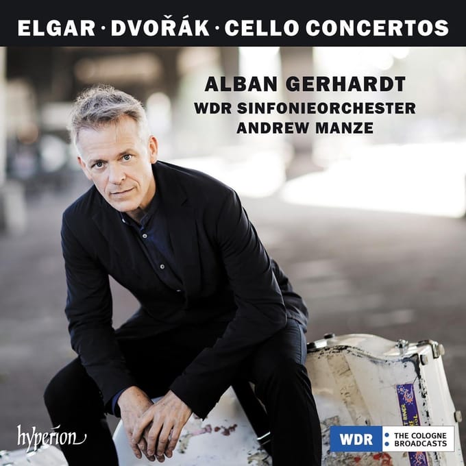 Alban Gerhardt, WDR Sinfonieorchester Köln, Andrew Manze - Elgar & Dvorak: Cello Concertos (CD)