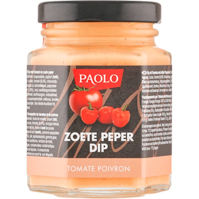 Zoete peper tomaat dip