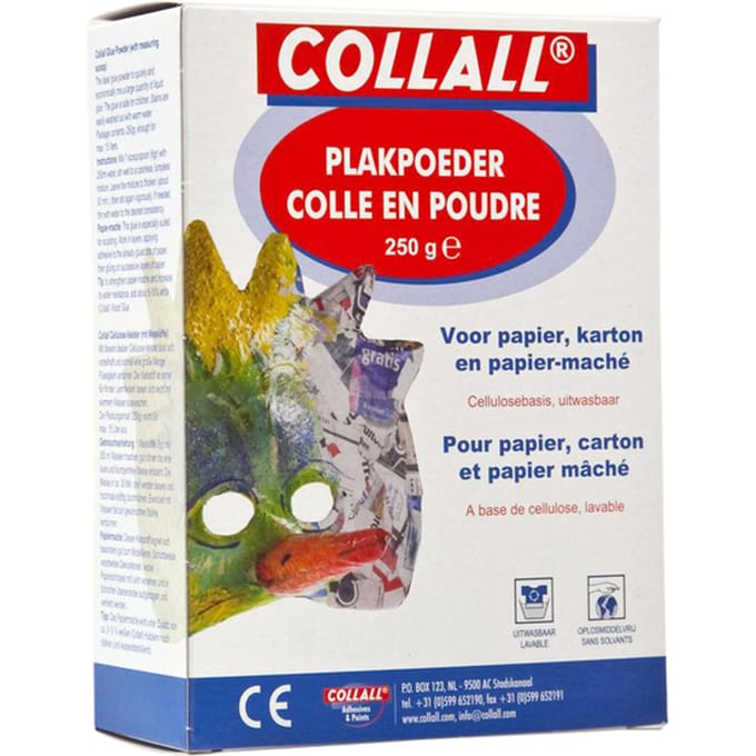Lijm Collall plakpoeder 250gr