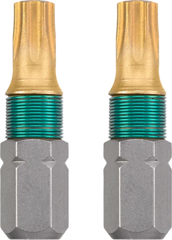 KWB 2 Titaan Bits - Torx - 25mm - T40