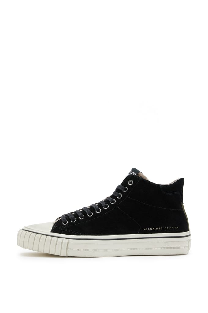 AllSaints Lewis High Top Black Taglia: 41 | Sneakers Outlet | Uomo | Nero