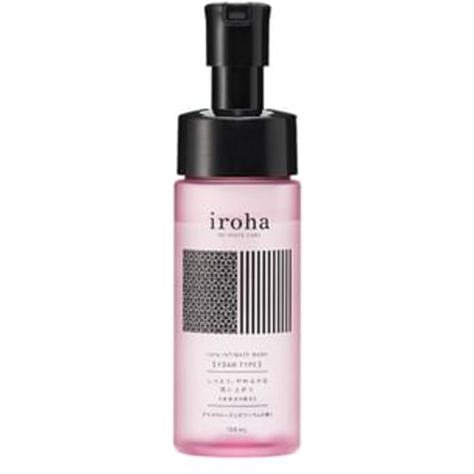 iroha INTIMATE CARE - Intimate Wash Foam Type Damask Rose and Geranium - 150ml
