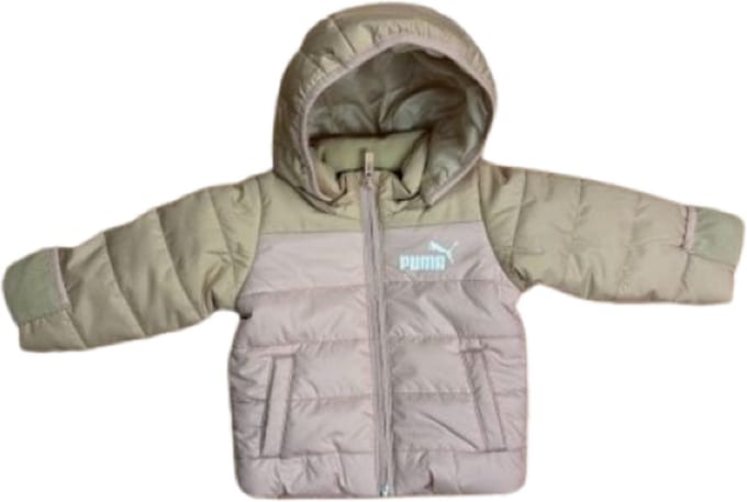 Puma Minicats Padded Jas Beige 0-3 Months Jongen