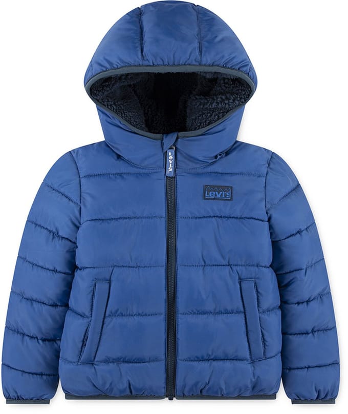 Levi´s ® Kids Sherpa Jas Blauw 12 Years Jongens