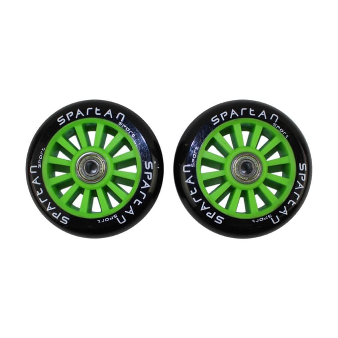 SPARTAN Scooterwielen 100mm Groen