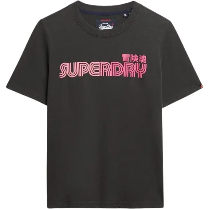 Superdry - Faded Core T-shirt - Dames - T-shirts