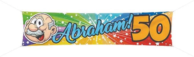Folat - Abraham - Streetbanner Rainbow 180x14