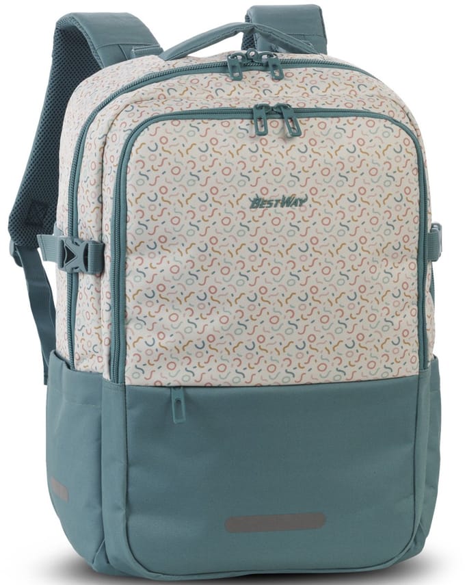 Bestway Rugzak Cube Cabin, Graphic - 49 x 35 x 15 cm - Polyester