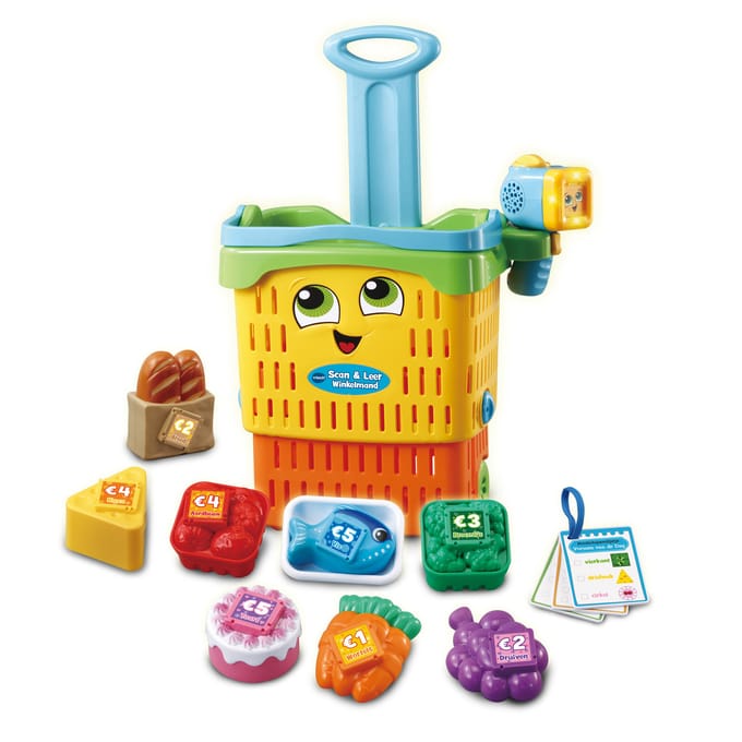 Vtech Scan & Leer Winkelmand Interactief speelgoed