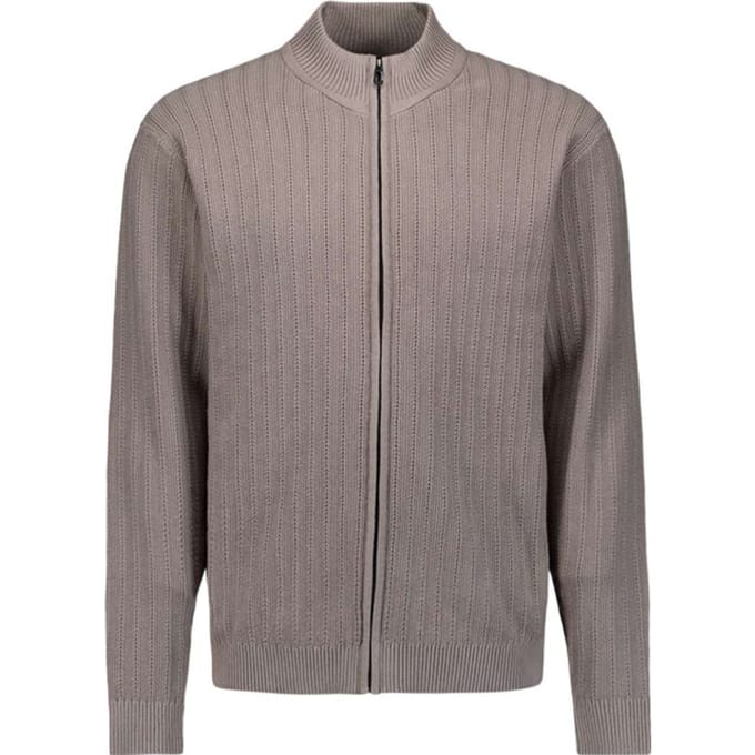 No Excess Cardigan Full Zip Relief Clay Größe: M | Cardigans Outlet | Herren
