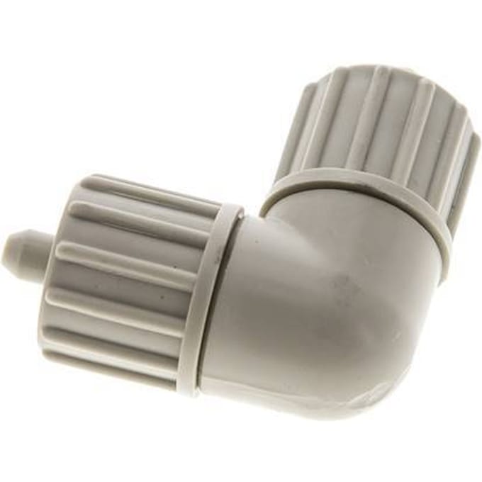 10x4mm Pp L-Vorm Knelfitting 10bar Kunststof en Polyamide