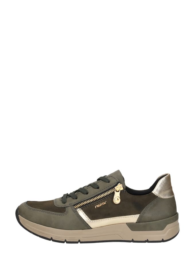 Rieker Sneakers - Dames - Groen - Maat:37