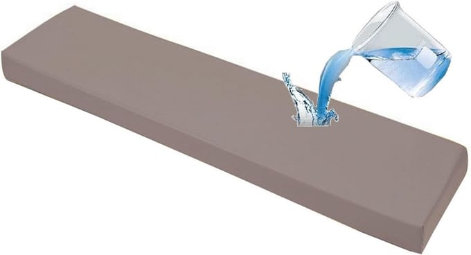 Lange Waterdichte Bankkussens Buiten met Antislip - Extra Dik 5cm Schuim