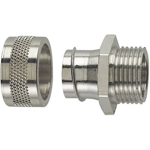 HellermannTyton 166-31005 PSC25-FM-M25 Slangbevestiging Metaal M25 21.10 mm Recht 1 stuk(s)