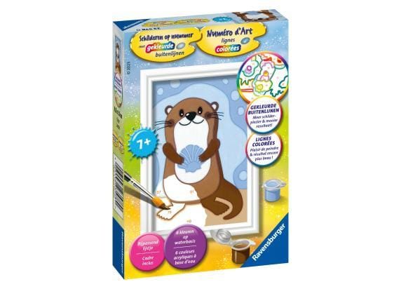 Ravensburger Schilderen op nummer Otter