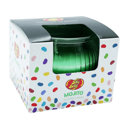 Jelly Belly Mojito Geurkaars In Glazen Pot - 85 g