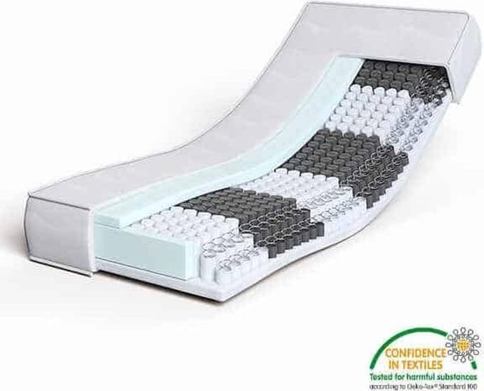 Hybrideschuim Matras Pocketveer 1000 Prestige 160x200cm