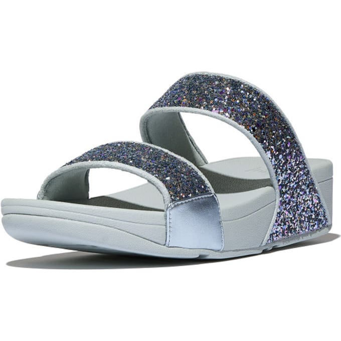 FitFlop Dames sandalen Lulu Multi-Tonal Glitter Slides JE5