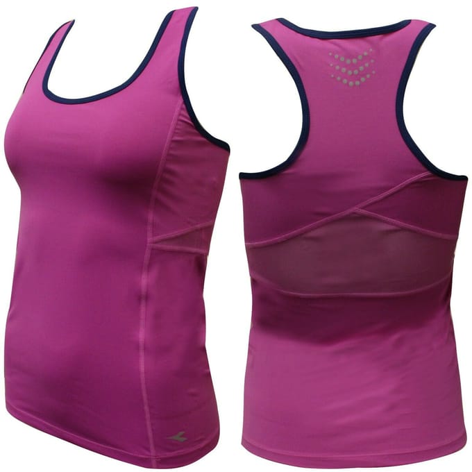 Diadora Hardloop Dames Paars Vest